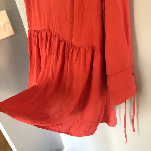 Motherhood women’s red/ orange top size LGG - Picture 6 of 9